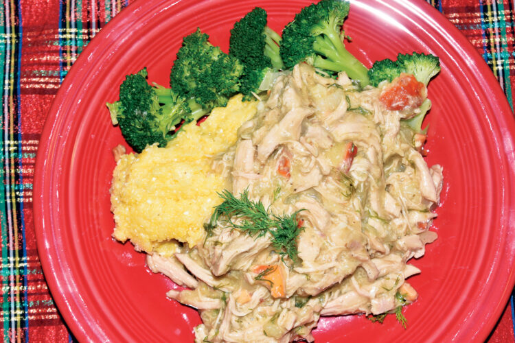 Wild Mushroom Recipes: Turkey Breast with Mushroom-Dill Sauce